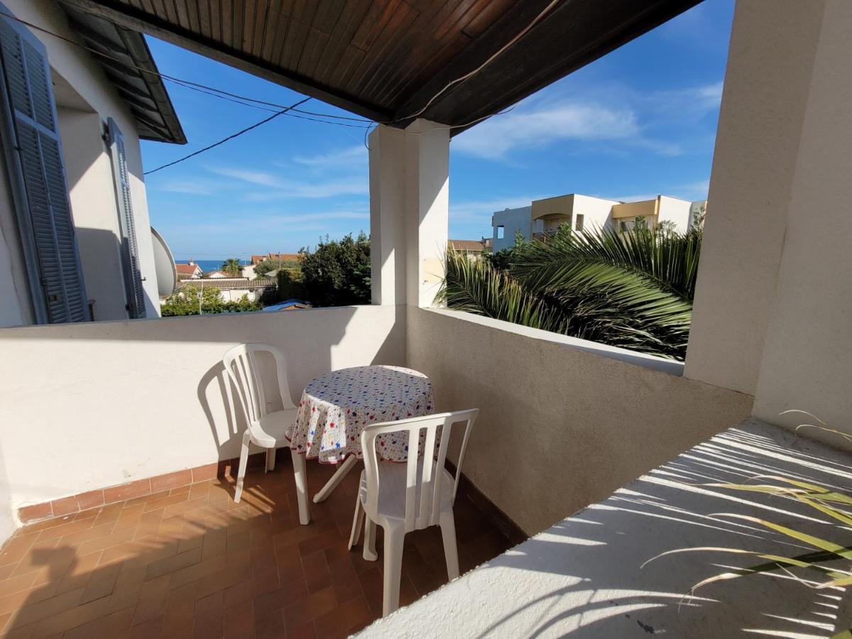 Villa La Desiree - Haut De Villa, 68M2, 8 Personnes Max, Climatise, 4 Etoiles, 120M2 De Jardin Et Parking, Wifi, Vu Mer Antibes Luaran gambar