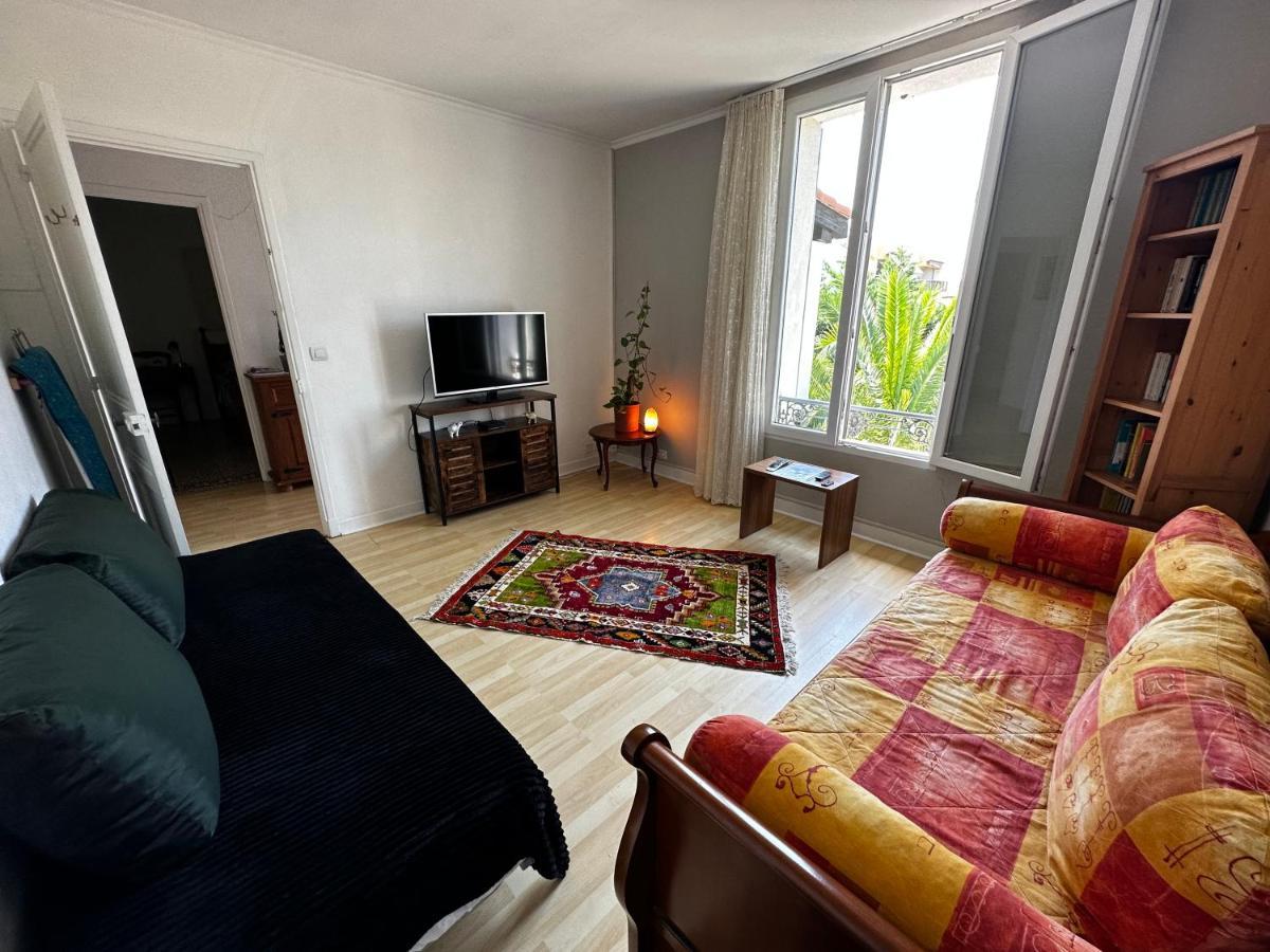 Villa La Desiree - Haut De Villa, 68M2, 8 Personnes Max, Climatise, 4 Etoiles, 120M2 De Jardin Et Parking, Wifi, Vu Mer Antibes Luaran gambar